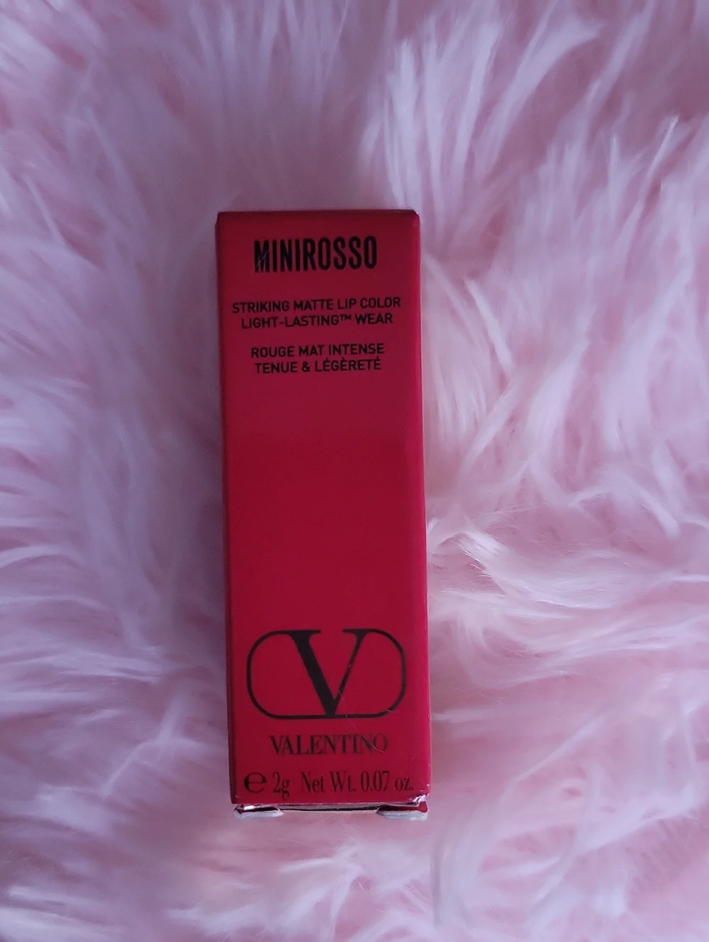 Valentino MiniRosso Matte Lip Color - Vibrant Pink